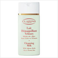 Clarins Cleasing Milk : Dry Normal Skins : 200ml