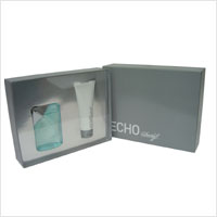 Davidoff ECHO Gift Set For Men : EDT 50ml + SG 75ml