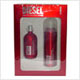 Diesel Zero Plus Feminine Gift Set For Women : EDT 75ml + Deo 15