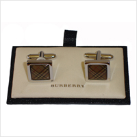 Burberry Cufflinks : Square Nova Check